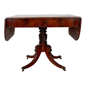 Mahogany Scottish Sofa Table, u.k. Circa 1820