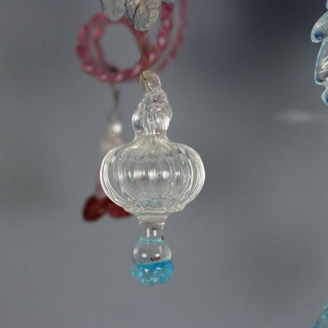 Italian Wall Lights in Murano Glass, Set of 2 For Sale - Image 9 of 15