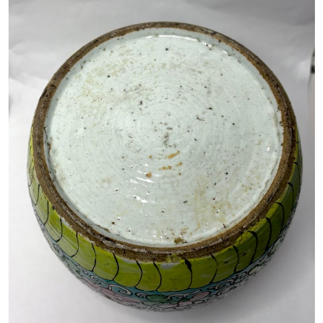 Late 19th–Early 20th C. Straits Chinese Peranakan Double Happiness Ginger Jar For Sale - Image 9 of 9