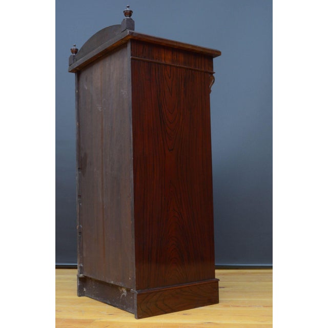 Edwardian Rosewood and Mahogany Cabinet, 1890s For Sale - Image 14 of 16