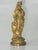 This is an Antique Neoclassical Gold Plated Spelter Gilded fine clock part statue sculpture from the USA, dating back to...