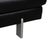 Animal Skin AK 644 3-Seater Sofa and Lounge Chair in Black Leather from Rolf Benz, Set of 2 For Sale - Image 7 of 18