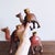 Vintage Wooden Camel Candle Holders — Set of 3 For Sale - Image 4 of 5