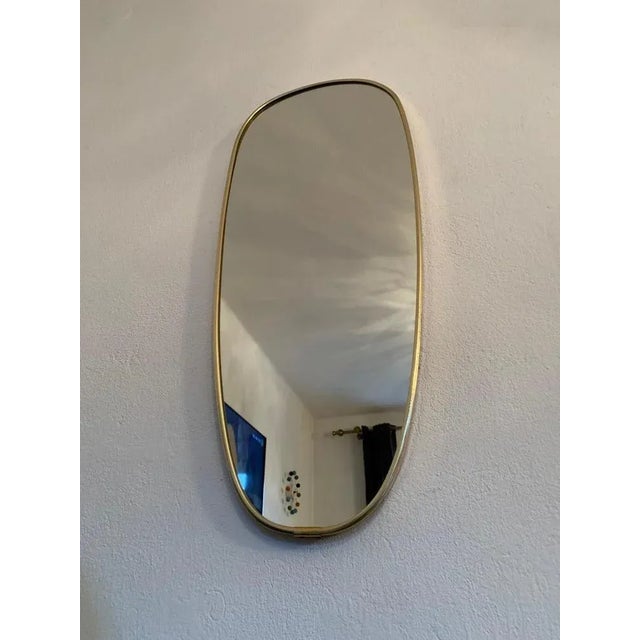 Mirror with Gilt Frame, 1970s For Sale - Image 9 of 9