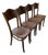 1920s Model 255 Thonet Bentwood Chairs "Crocodile" Pattern, Set of 4 For Sale
