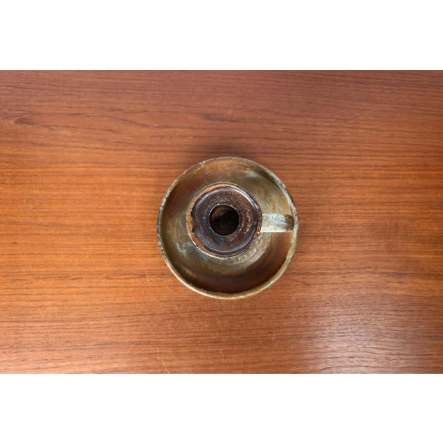 Mid-Century Modern Danish Studio Pottery Candleholder from Axella, 1960s For Sale - Image 6 of 18