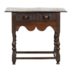 Early 19th Century English Vernacular Oak Hall Table, 1800s
