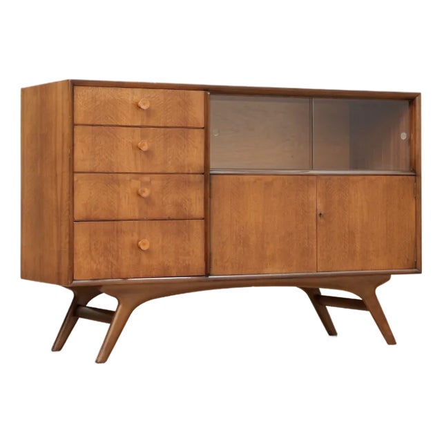 Mid Century Buffet Credenza by Dalescraft For Sale