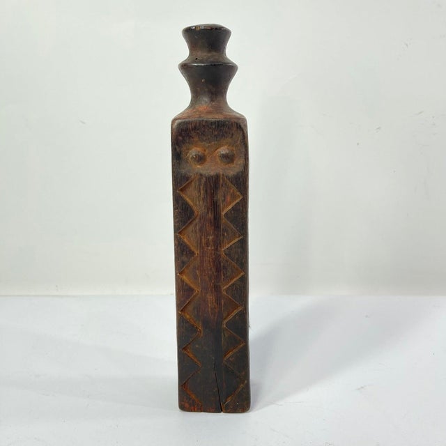 Early 20th Century Tabwa Poupees Attrap Thieves Wooden Doll For Sale In Denver - Image 6 of 7