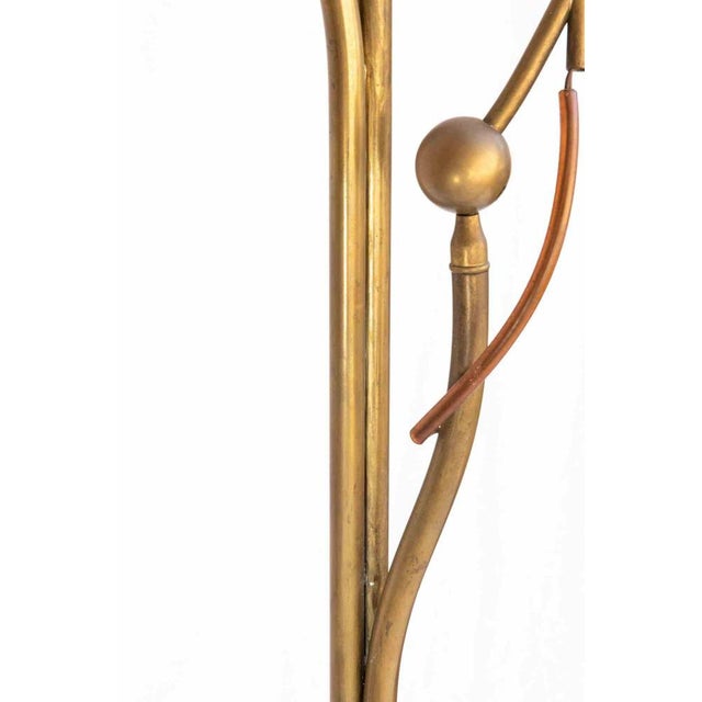 Vintage Triennale Floor Lamp by Angelo Lelii for Arredoluce, 1949 For Sale - Image 6 of 11