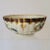 Metal First Period Dr. Wall Worcester Blue and Gold Botanical Fluted Bowl For Sale - Image 7 of 12