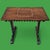 This Antique Rustic Handcrafted Chess Table is quaint and attractive, with a lot of historical appeal. Made of solid wood,...