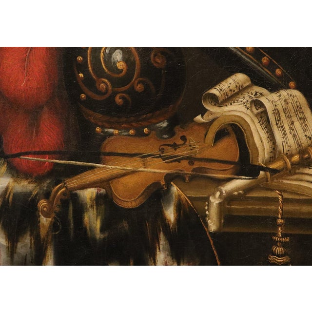 Antonio Tibaldi, Still Life, 1670, Oil on Canvas For Sale - Image 9 of 14