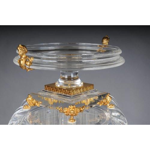 Acrylic Bowls with Gilding, Set of 2 For Sale - Image 8 of 14