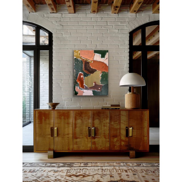 Title: In the Wild 40"h x 30"w acrylic on stretched canvas Signed on the front and back by the artist Comes with wire for...