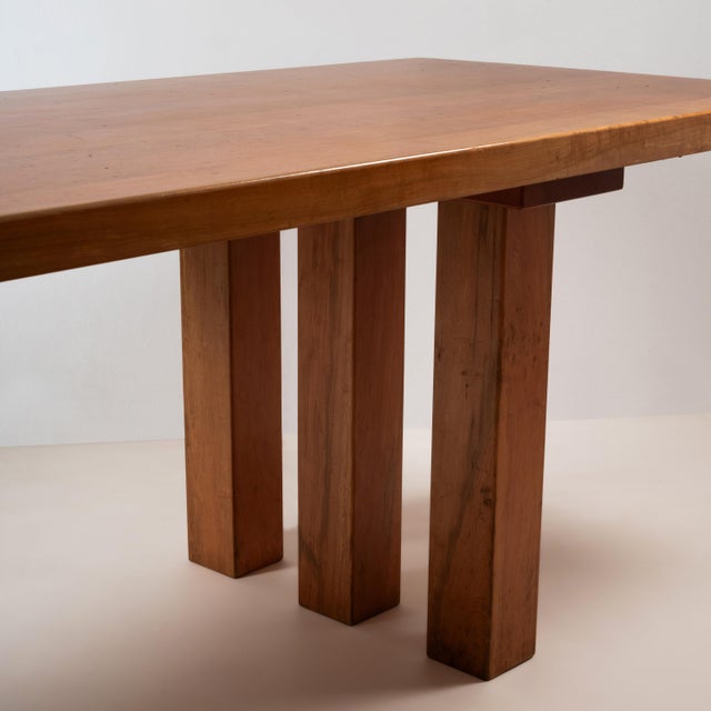 The Basilica Table in Wood by Mario Bellini for Cassina, 1975 For Sale - Image 3 of 6