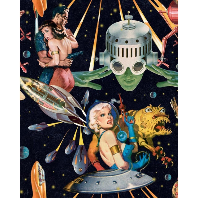 Other Worlds Wallpaper - Set of 3 Rolls For Sale