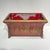 Pair Vintage Greek / Roman Neoclassical Red Painted Tole and Bronze Jardinieres For Sale - Image 4 of 12