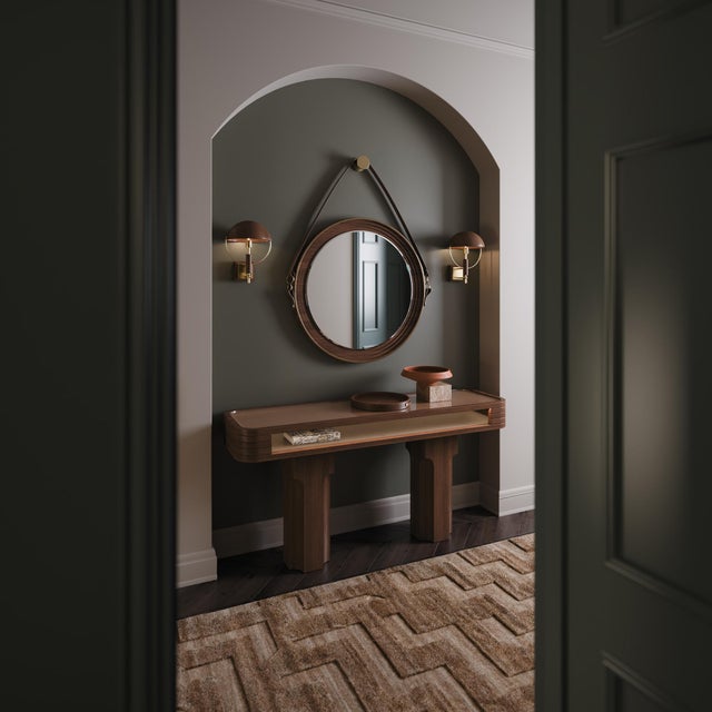 Reynolds Mirror by Wood Tailors Club For Sale - Image 4 of 9