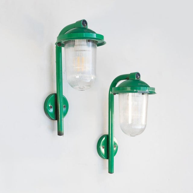 Green Metal Sconces from Artemide, 1970s, Set of 2 For Sale - Image 12 of 12