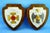 1970s 20th Century Heraldic Plaques in Ceramic on Wood by Antonella Salemi for Freemasonry Scottish Rite, 1970s, Set of 4 For Sale - Image 5 of 18