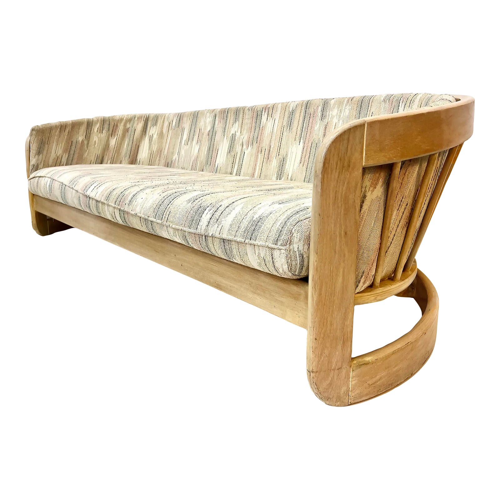 1人掛けソファ HUKLA 80's w.germany post modern sofa 1980s-postmodern-spindle-back-