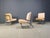 Metal Sculptural Lounge Chair Set with Coffee Table, 1996, Set of 4 For Sale - Image 7 of 15