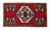 1980s 1980 Hand Made Mat Small Turkish Rug - 1′9″ × 3′1″ For Sale - Image 5 of 12