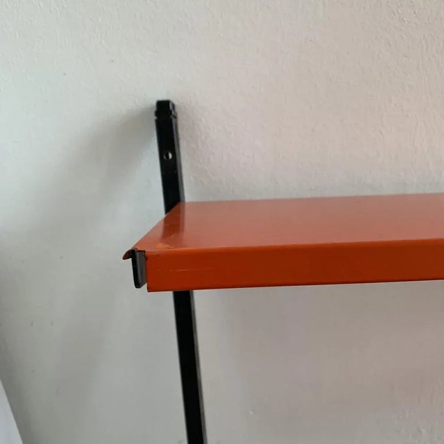 Metal Vintage Shelf in the style of Tomado, 1970s For Sale - Image 7 of 9
