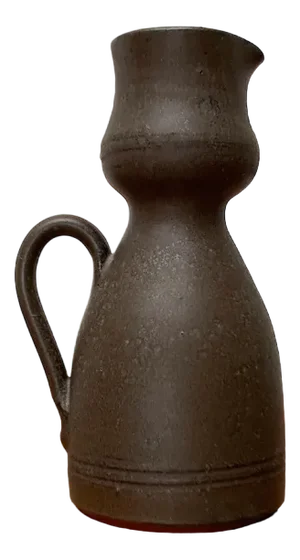 Mid-Century German Brutalist Carafe Vase in the style of Gerhard Liebenthron, 1960s