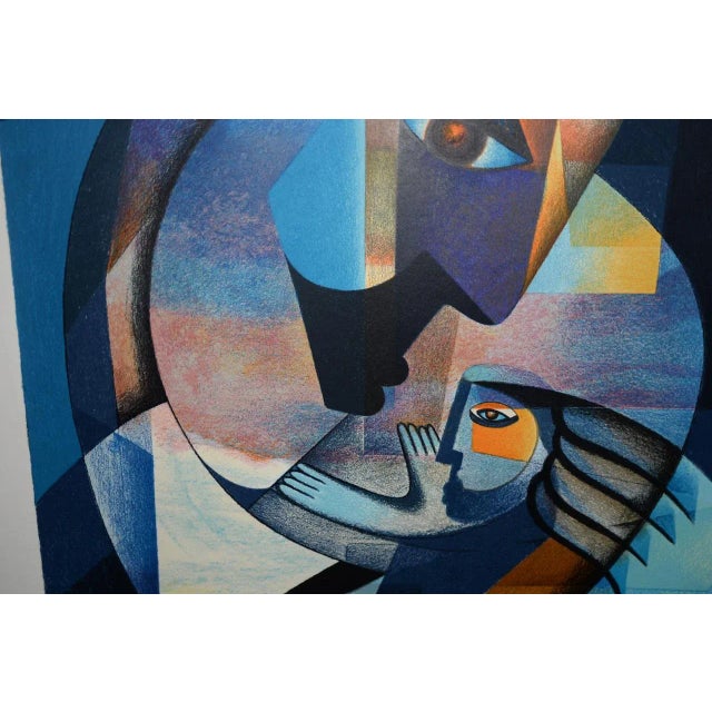 Neal Doty (1941-2016) Mother and Child Serigraph S/N C.1979 For Sale - Image 4 of 10