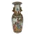 Small Chinese Rose Medallion Vase For Sale