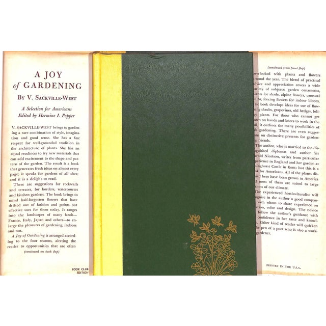 SACKVILLE-WEST, V. [213] pp. Harper & Brothers Book Club Edition 1958 8 1/2" x 5 3/4" Jacket design by Woods