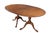 Queen Anne Davis Cabinet Cumberland Valley Queen Anne Walnut Double Pedestal Dining Table For Sale - Image 3 of 12