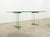 Leon Rosen 1970s Attributed to Leon Rosen Glass Dining Table For Sale - Image 4 of 18