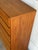 In Style of Arne Wahl Iversen Teak 6 Drawer Tall Highboy Dresser Denmark Mid-Century Modern 1960s For Sale - Image 9 of 10