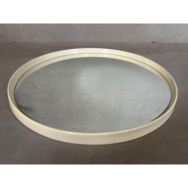 Vintage Round Mirror, 1980s For Sale - Image 12 of 16
