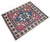 1970s 1970s Small Rug, Entryway Rug, Bath Mat, Kitchen Decor, Turkish Rug, Doormat Yastik Rug 2'7" X 3'5" For Sale - Image 5 of 9