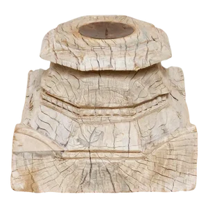 Kai Indo-French Wood Candle Holder