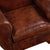 Wood Pair of Dutch Art Deco Leather Club Chairs, 20th Century For Sale - Image 7 of 8