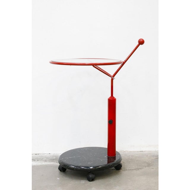 Colleoni Carrello Coffee Table by Tarcisio Colzani for Porada Italia, 1980s For Sale - Image 14 of 16