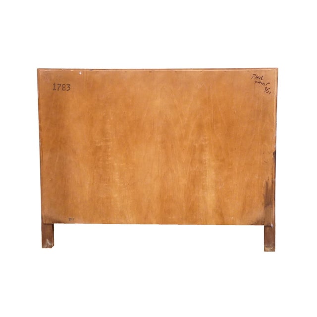 Mount Airy Solid Ash Italian Neoclassical Tuscan Style 36" Four Drawer Low Chest / Nightstand 1783 For Sale - Image 11 of 13