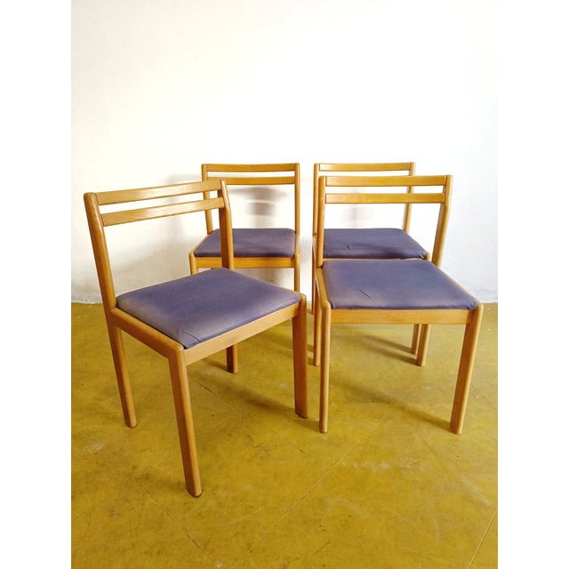 1950s Danish Chairs, 1950s, Set of 4 For Sale - Image 5 of 5