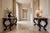 20th Century Louis Philippe Console Tables with White Marble Tops, 1890s, Set of 2, in Very Good conditions. Designed 1890...