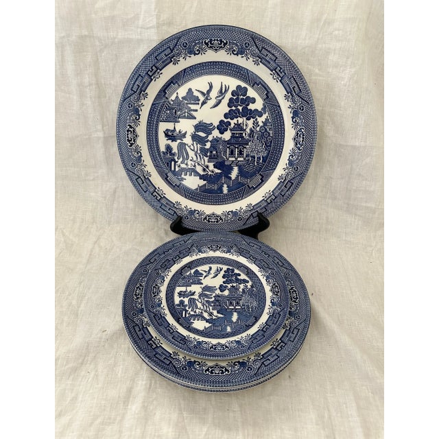 1950s Blue Willow Dinnerware-A Set For Sale - Image 5 of 5