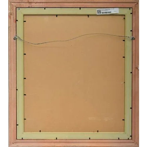 Modern Under the Trees, Oil on Board, 20th Century For Sale - Image 3 of 4