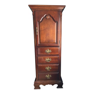 Lexington Cherry Petite Jewelry Armoire For Sale