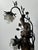 Zinc and Glass Lamp with Nymph from Julien Caussé, 1900s For Sale - Image 10 of 17