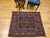 Vintage Afghan Baluch Tribal Area Rug in a Near-Square Size in Red, Blue, Brown For Sale In Chicago - Image 6 of 17