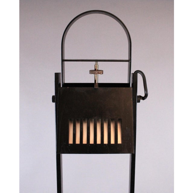 1980's Italian Postmodern Metal Floor Lamp by Plana Milano For Sale - Image 16 of 17